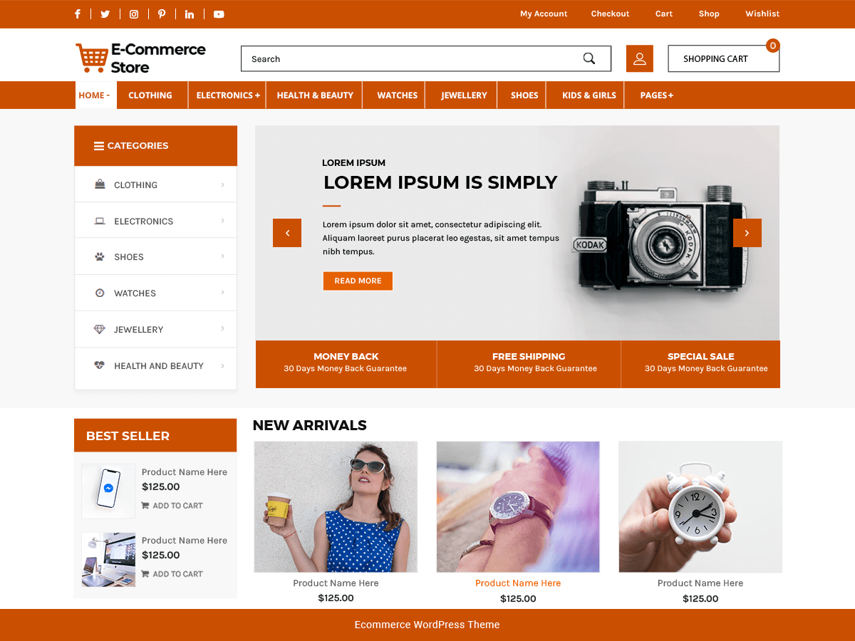 E-Commerce Store screenshot