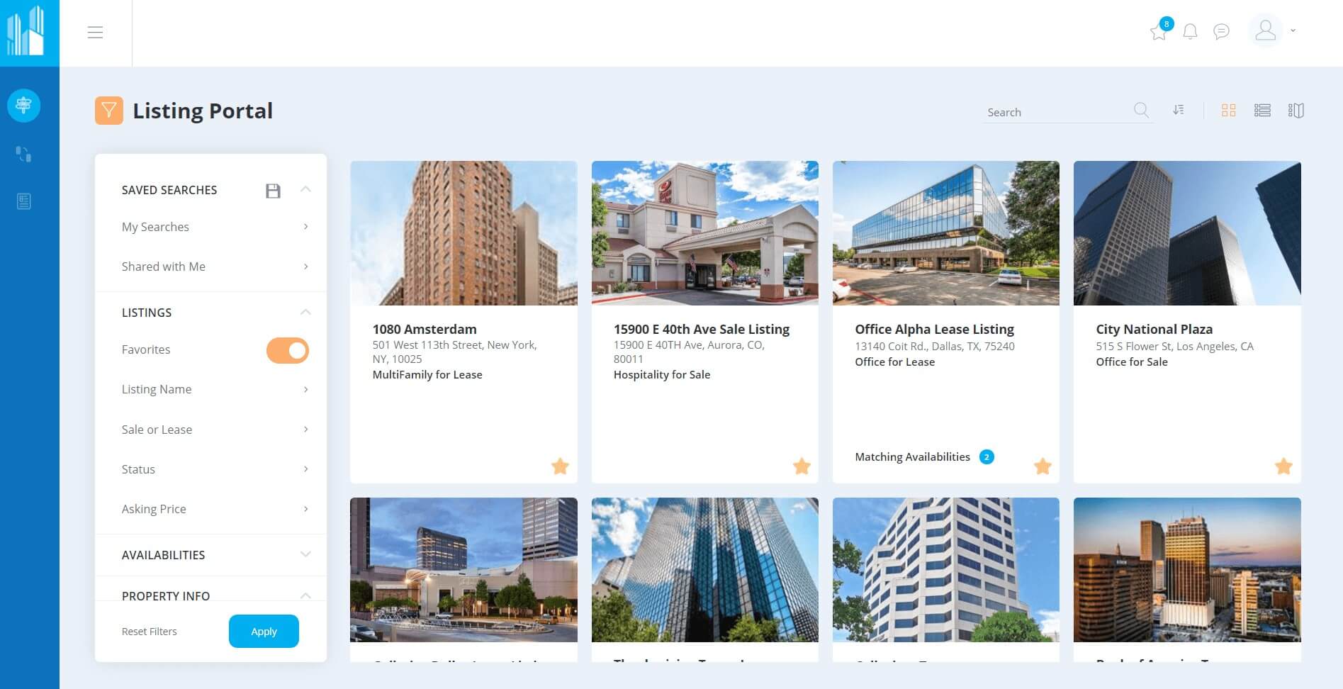 Real Estate Portal screenshot