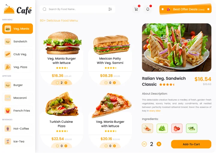 Restaurant & Food Ordering screenshot